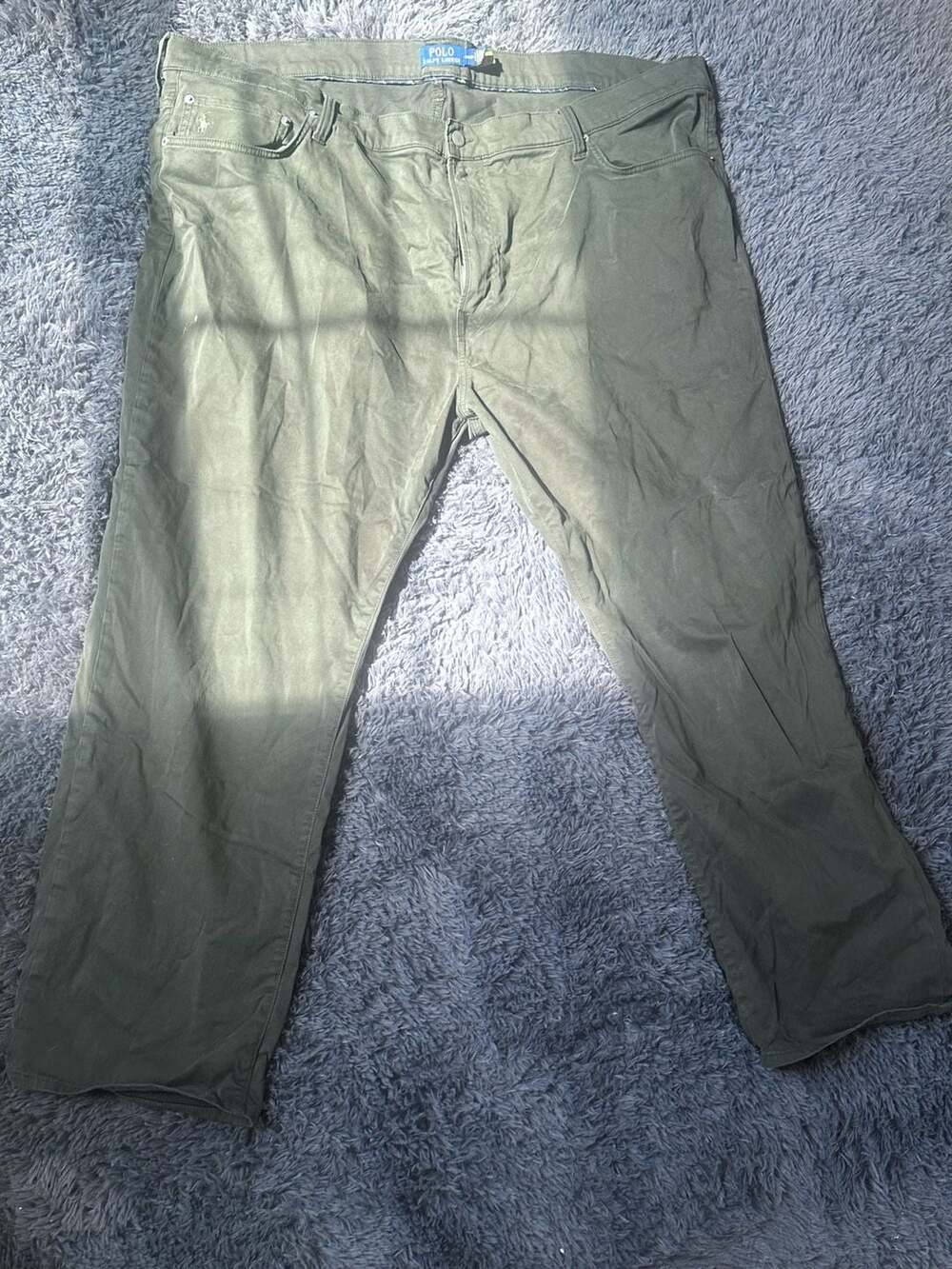 Polo Ralph Lauren Olive Green Chino Pants Size 48x30